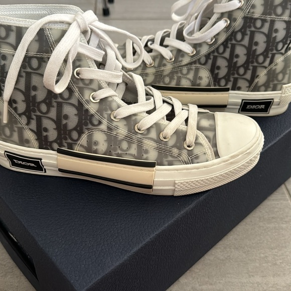DIOR B23 High-Top Sneaker - 100% Authentic - Picture 10 of 14